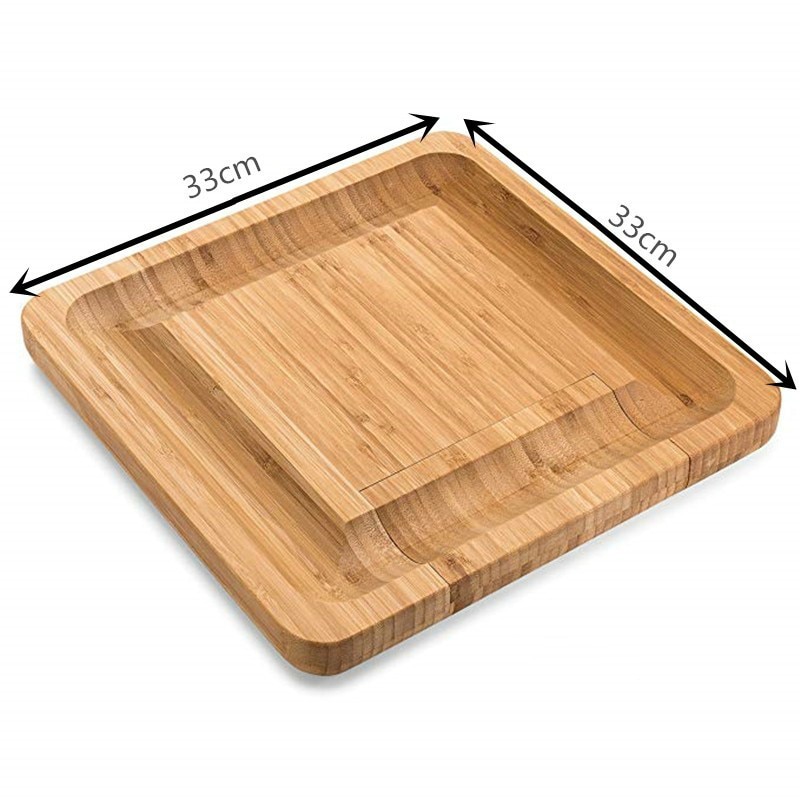 Cheese Board with Knives Wooden Board Cheese Board with Knives Wooden Board
