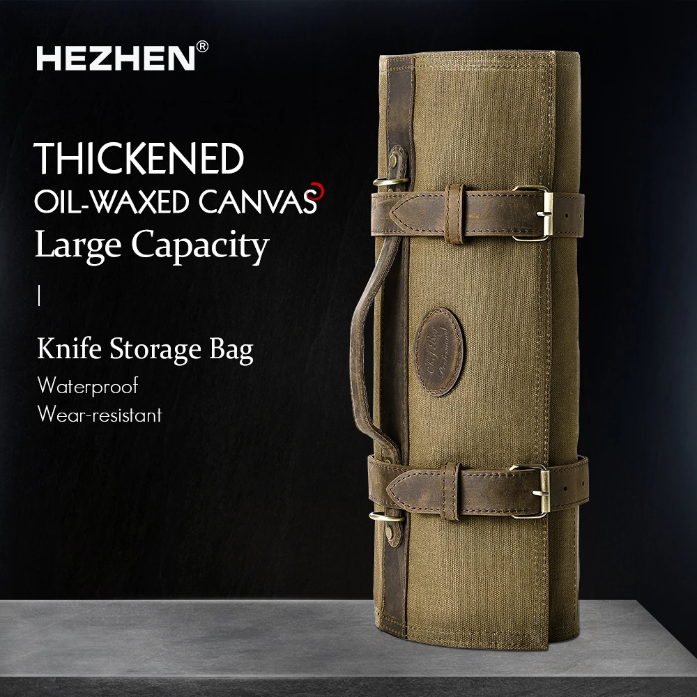 Chef Knife Bag Kitchen Accessories Kitchenware Knife Organizer Oil Wax Canvas Crazy Horse Lather Knife Roll Bag Chef Knife Bag Kitchen Accessories Kitchenware Knife Organizer Oil Wax Canvas Crazy Horse Lather Knife Roll Bag