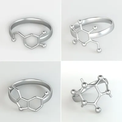 Chemistry Ring Unisex Fashion Accessory Chemistry Ring Unisex Fashion Accessory