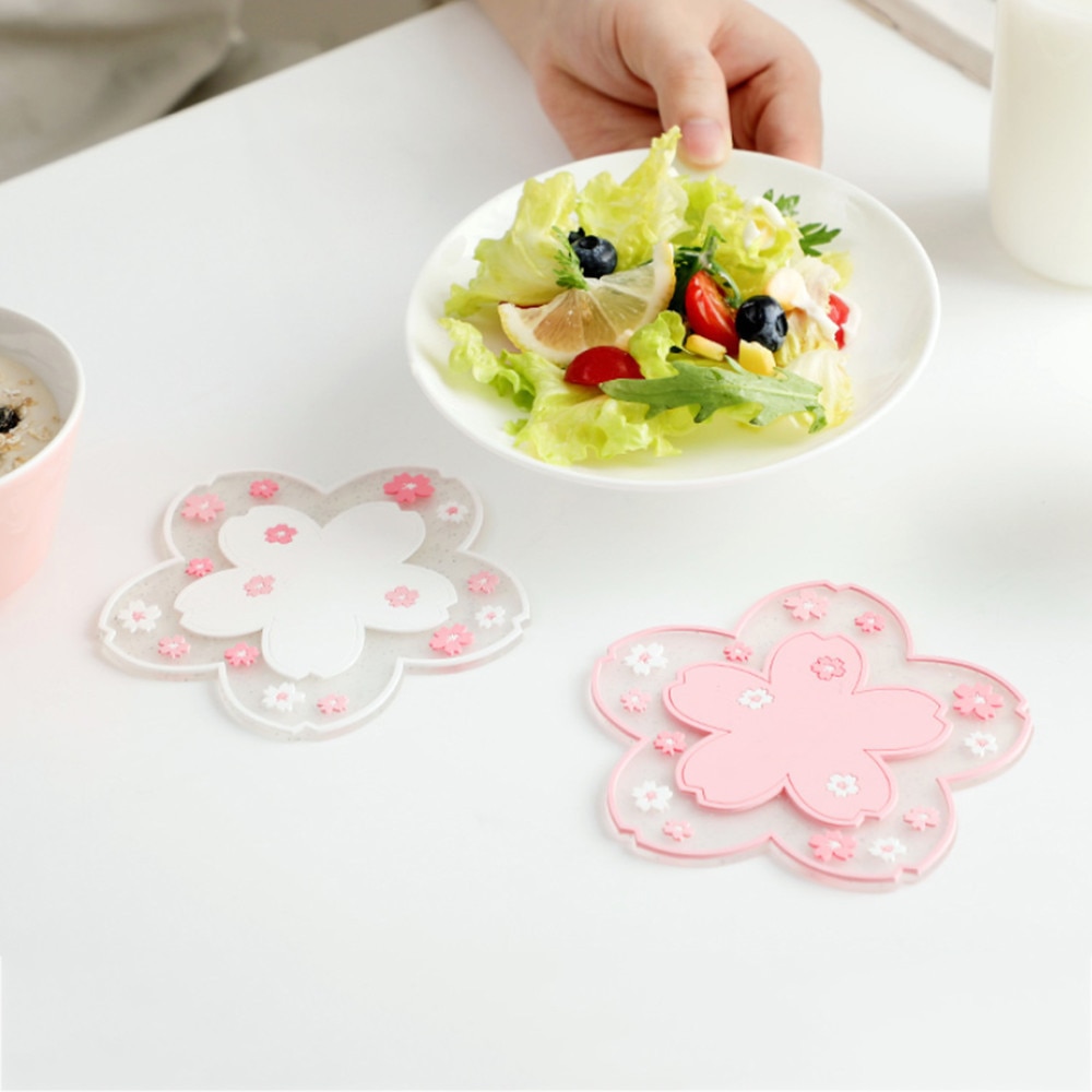 Cherry Blossom Coaster Table Decor (2pcs)