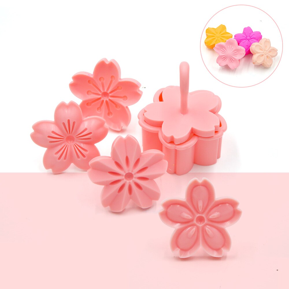 Cherry Blossom Cookie Cutters (5pcs)