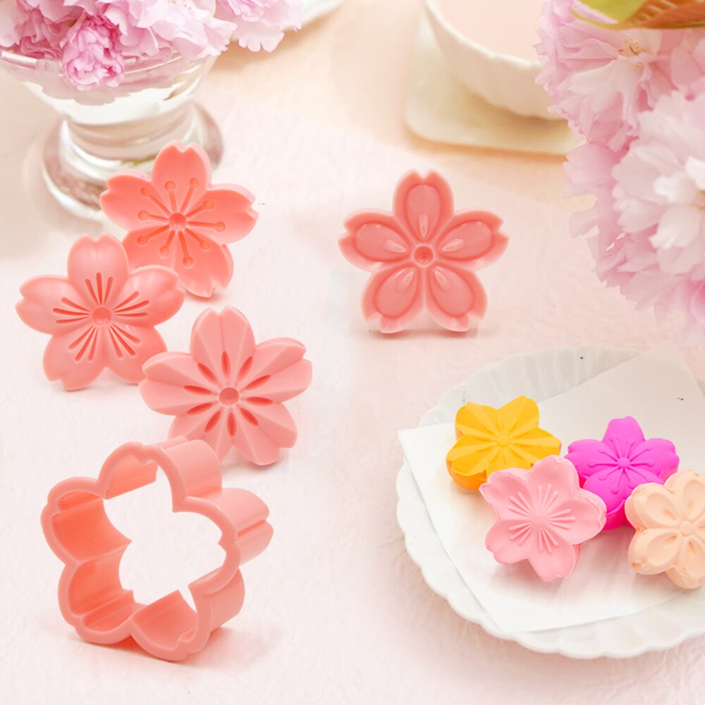 Cherry Blossom Cookie Cutters (5pcs) Cherry Blossom Cookie Cutters (5pcs)