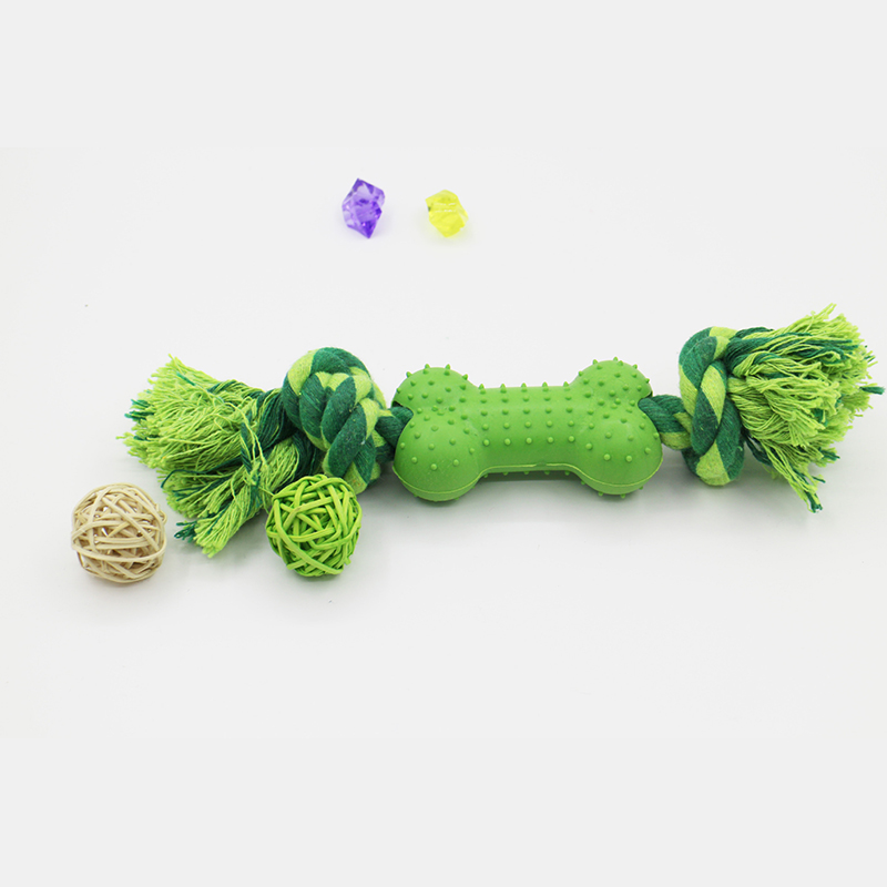 Chewing Cotton Rope Bone Dog Toy Chewing Cotton Rope Bone Dog Toy