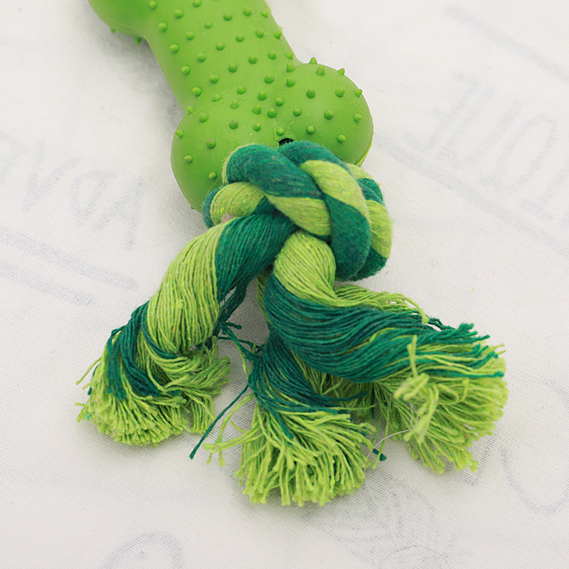 Chewing Cotton Rope Bone Dog Toy Chewing Cotton Rope Bone Dog Toy