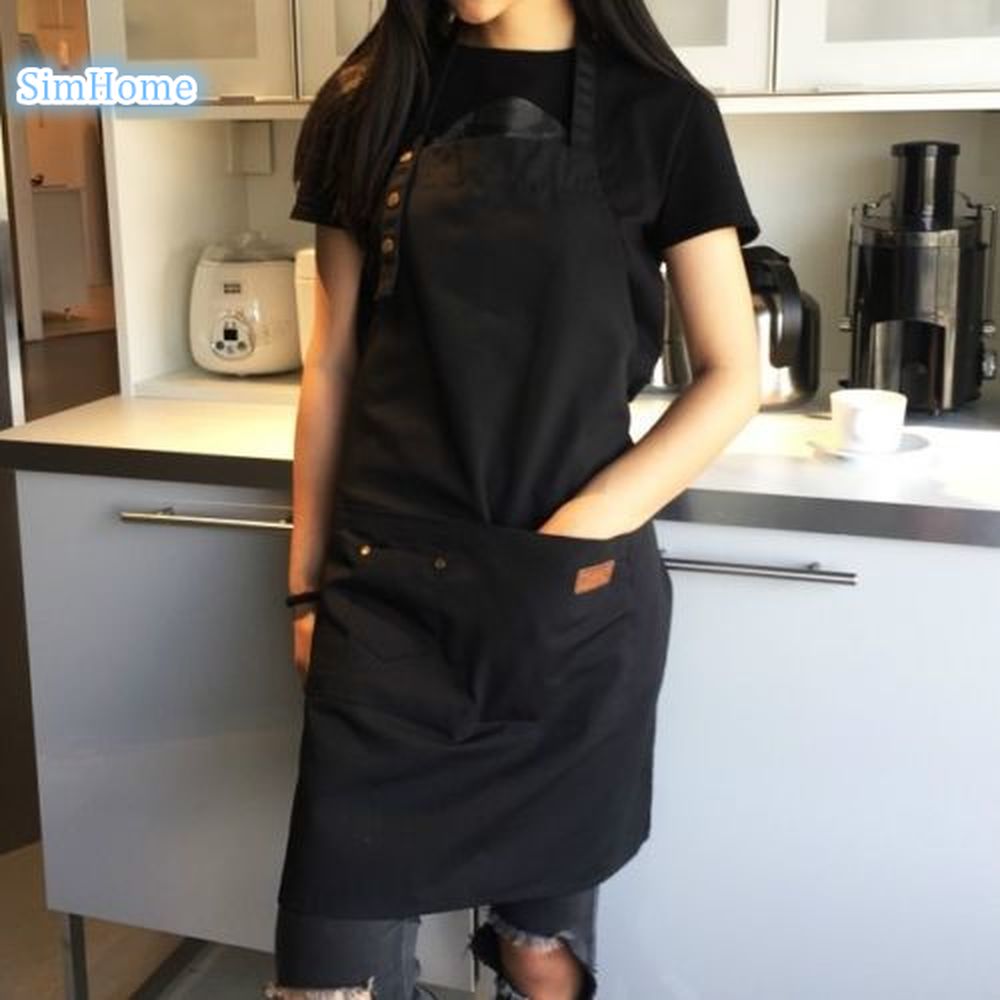 Chic Working Canvas Apron Chic Working Canvas Apron