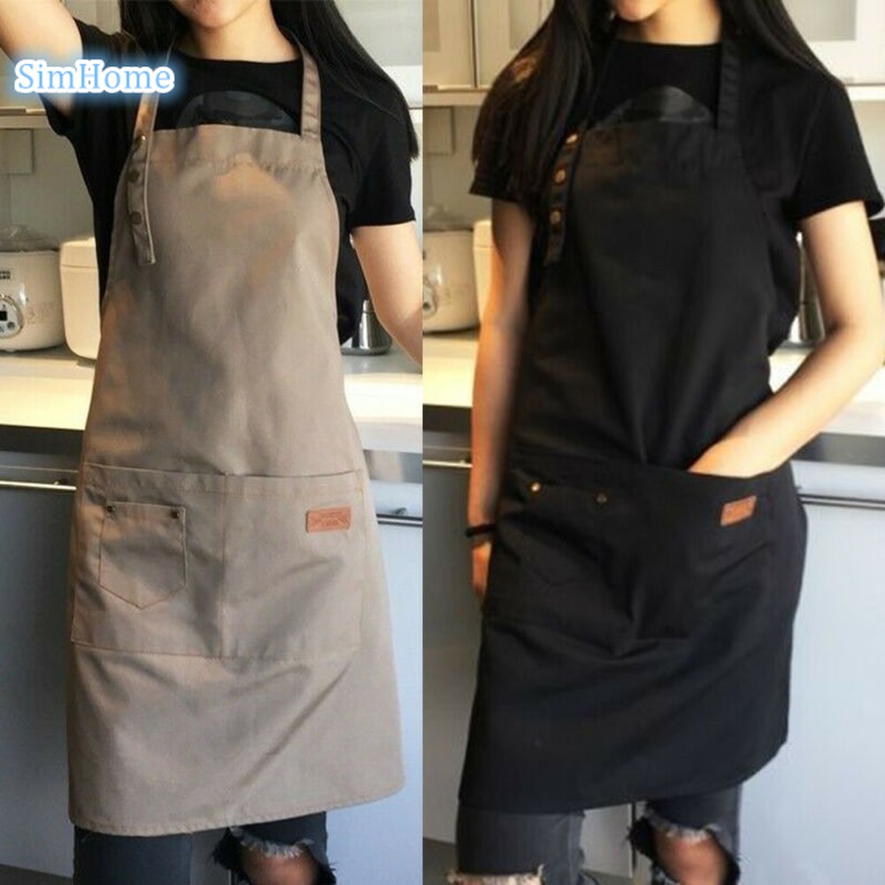 Chic Working Canvas Apron Chic Working Canvas Apron