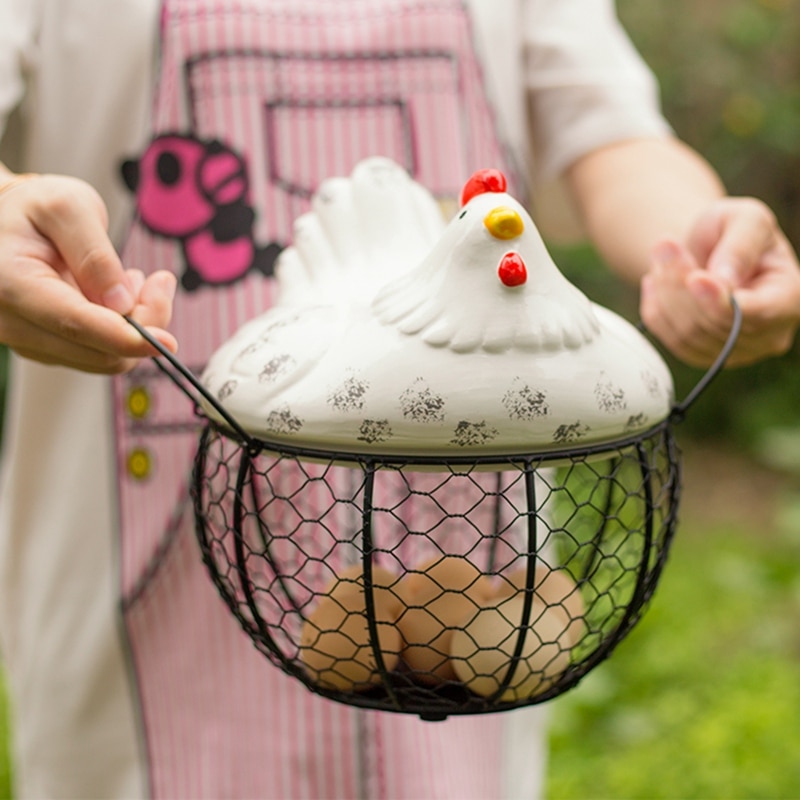 Chicken Egg Holder Storage Basket Chicken Egg Holder Storage Basket