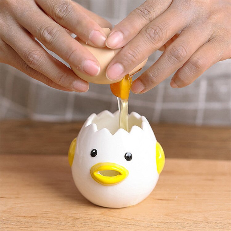 Chicken Egg Separator Ceramic Tool Chicken Egg Separator Ceramic Tool