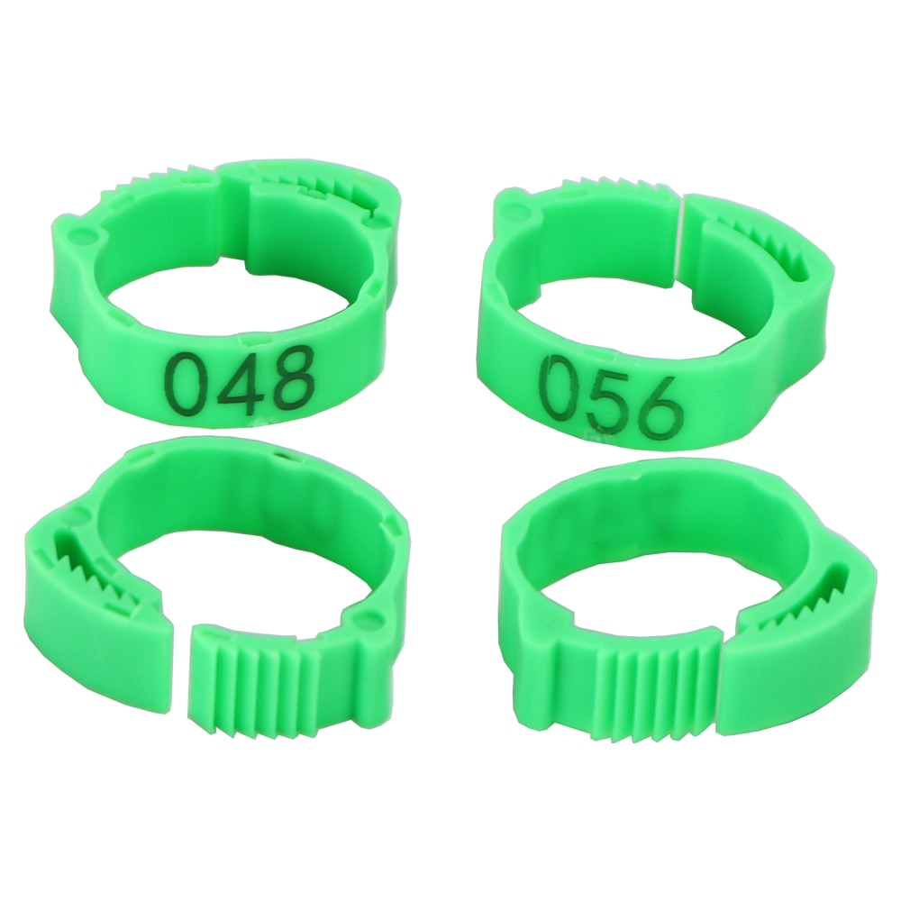 Chicken Leg Bands Adjustable Rings (30 Pcs)