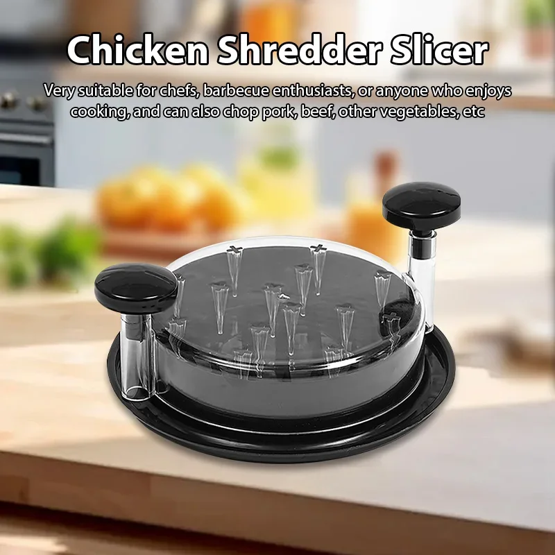 Chicken Shredder Tool Meat Breast Shredding Separation Mincing Grinder Machine With Lid For Shredding Chicken Pork Beef Chicken Shredder Tool Meat Breast Shredding Separation Mincing Grinder Machine With Lid For Shredding Chicken Pork Beef