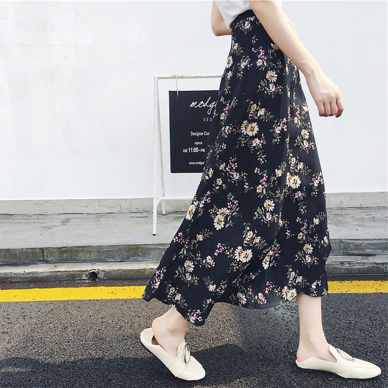 Chiffon Maxi Skirt Printed Design Chiffon Maxi Skirt Printed Design