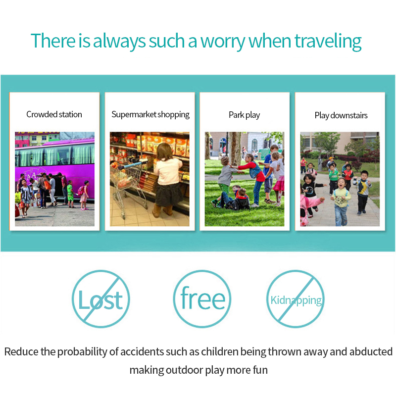 Child Safety Anti Lost Wrist Link