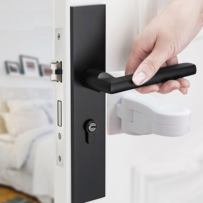 Childproof Door Lock for Handle Childproof Door Lock for Handle