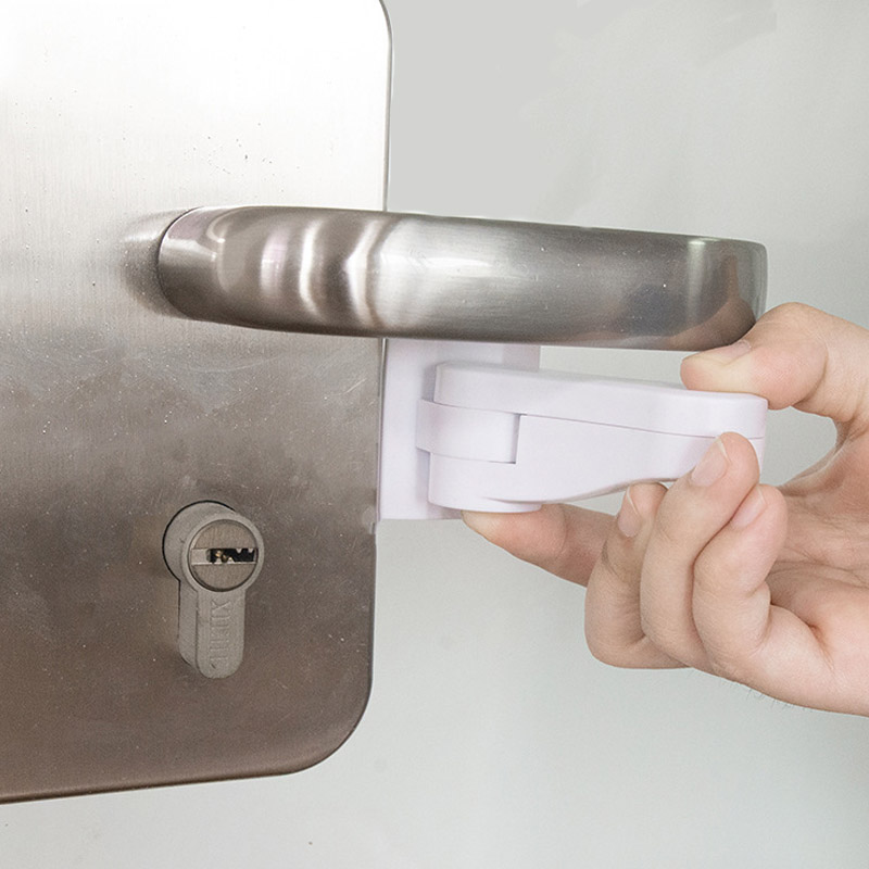Childproof Door Lock for Handle Childproof Door Lock for Handle