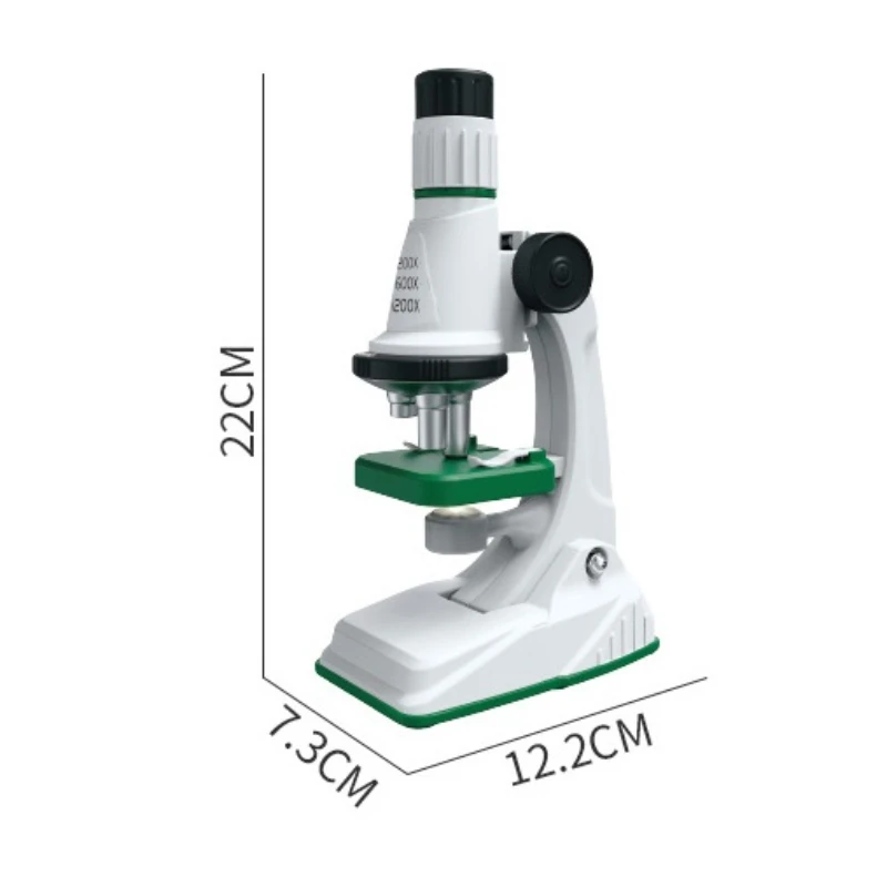Children Microscope Kit 200x 600x 1200x Biological Science Stem Toy School Home Educational Pocket Microscope with LED Children Microscope Kit 200x 600x 1200x Biological Science Stem Toy School Home Educational Pocket Microscope with LED