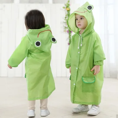 Children Raincoat Cute Cartoon Rainwear