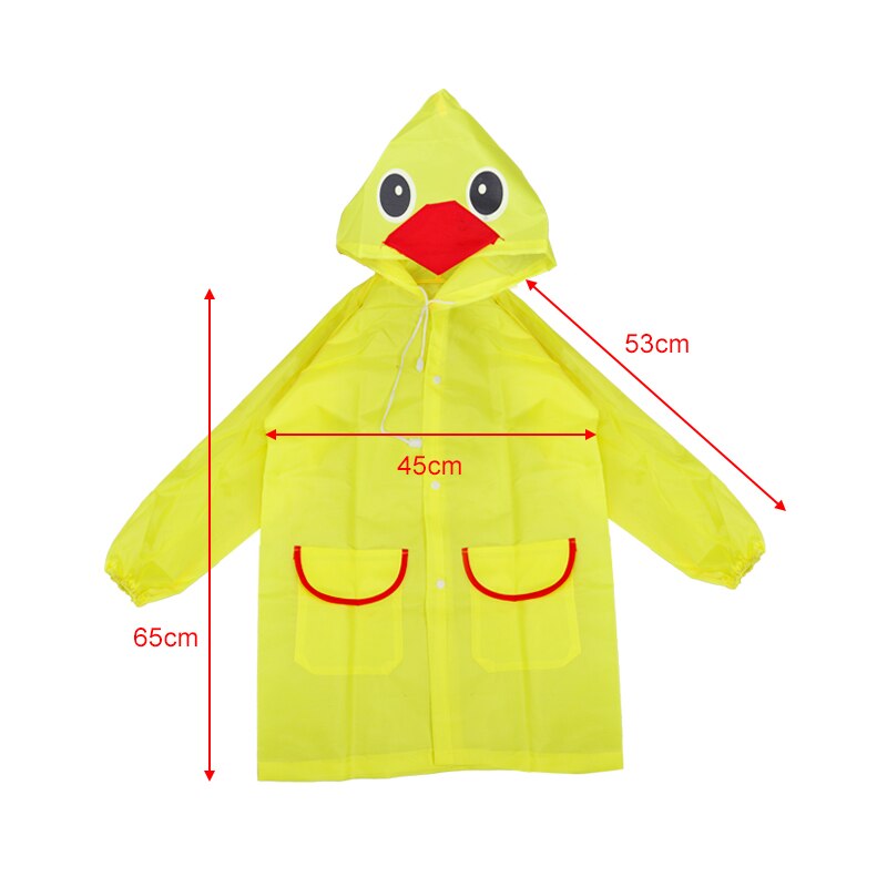 Children Raincoat Cute Cartoon Rainwear