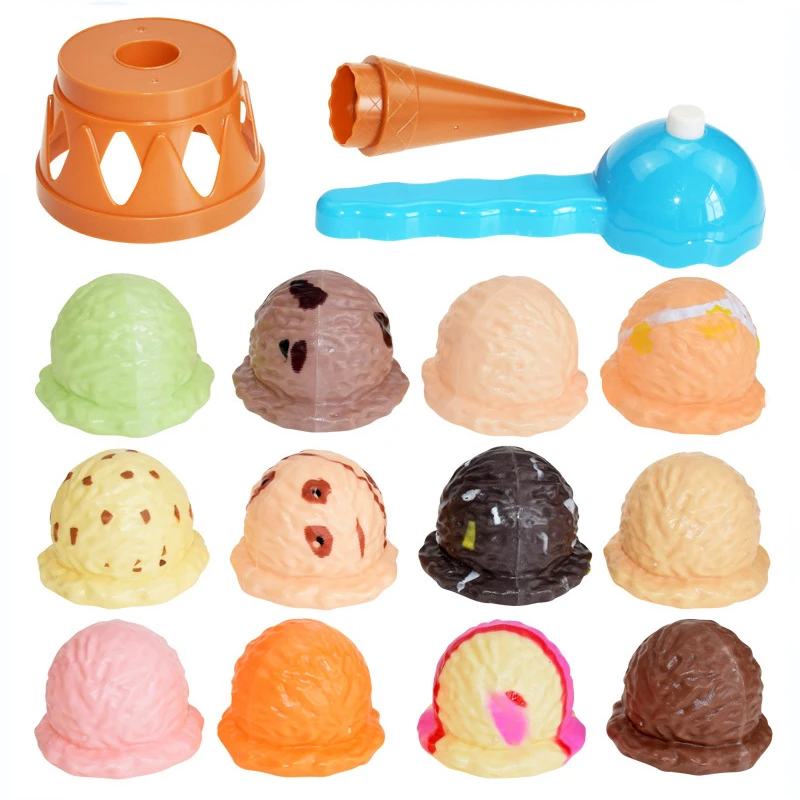 Children Simulation Food Kitchen Toy Ice Cream Stack Up Play Kids Pretend Play Toys Educational Toys For Baby Gifts Children Simulation Food Kitchen Toy Ice Cream Stack Up Play Kids Pretend Play Toys Educational Toys For Baby Gifts
