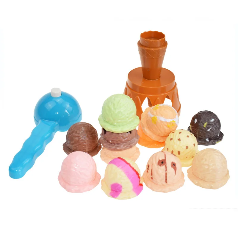 Children Simulation Food Kitchen Toy Ice Cream Stack Up Play Kids Pretend Play Toys Educational Toys For Baby Gifts Children Simulation Food Kitchen Toy Ice Cream Stack Up Play Kids Pretend Play Toys Educational Toys For Baby Gifts