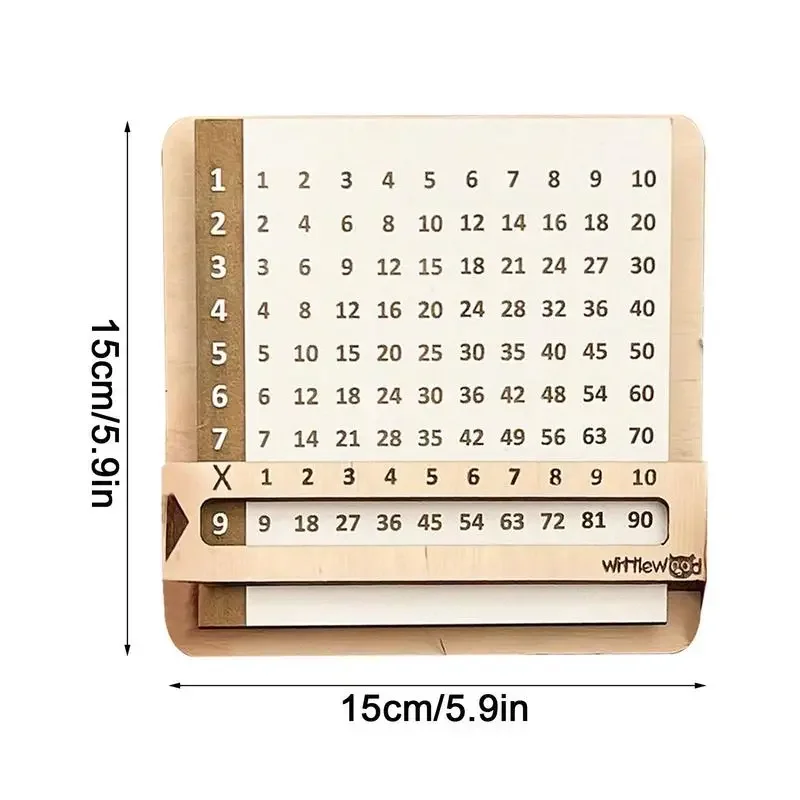 Children Wooden Slidable Multiplication Tables Montessori Toys Math Counting Board Teaching Tool Learn Educational Toys Children Wooden Slidable Multiplication Tables Montessori Toys Math Counting Board Teaching Tool Learn Educational Toys