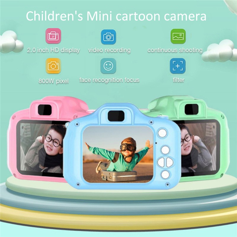 Childrens Camera Babys Digital Toy Funny Simulation Photographable Video Mini SLR Digital Camera Sports Video Toy