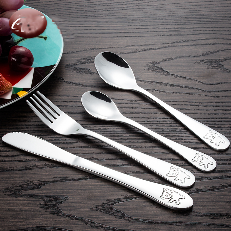 Children's Cutlery Set Stainless Steel Panda