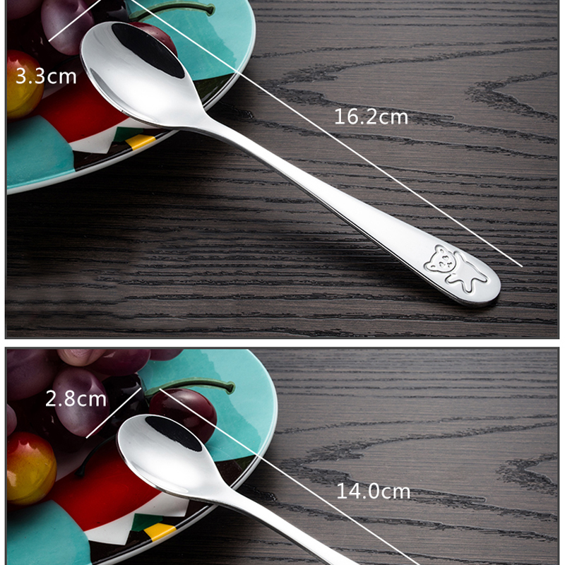 Children's Cutlery Set Stainless Steel Panda