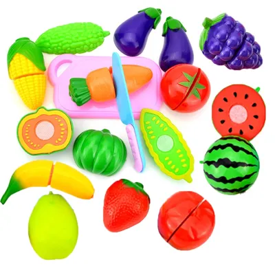 Children's Cutting Fruits and Vegetables Toys Children's Cutting Fruits and Vegetables Toys