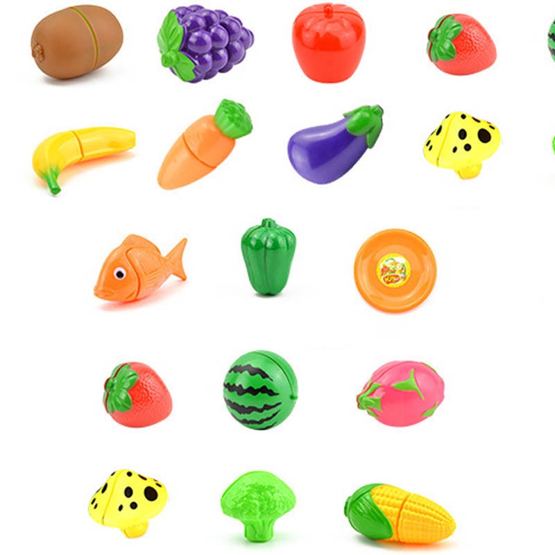 Children's Cutting Fruits and Vegetables Toys Children's Cutting Fruits and Vegetables Toys