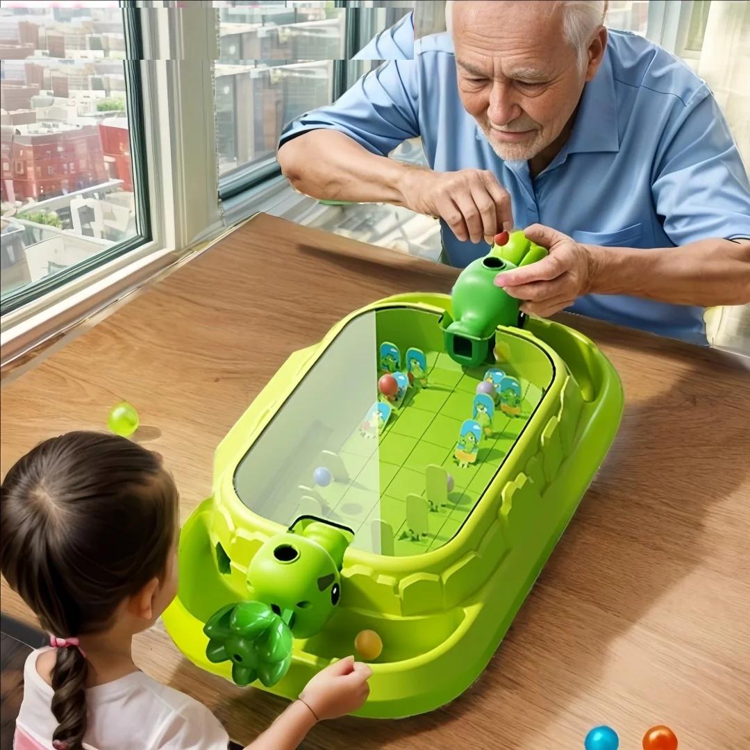 Children's Marble Shooting Game Machine, Family Version, Gun Shooting Machine, Concentration Training Amusement Machine