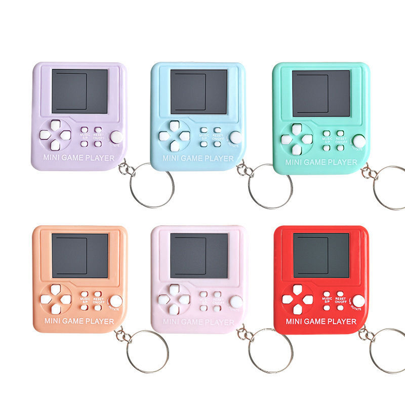 Children's Nostalgic Small Handheld Keychain Game Machine