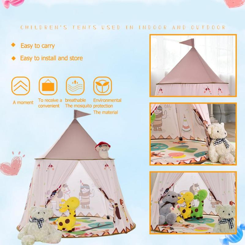 Children's Play Tent Tepee Hut Children's Play Tent Tepee Hut