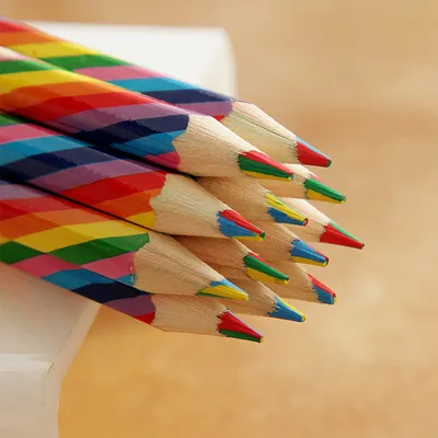 Children's Rainbow Color Pencils (4 pcs)