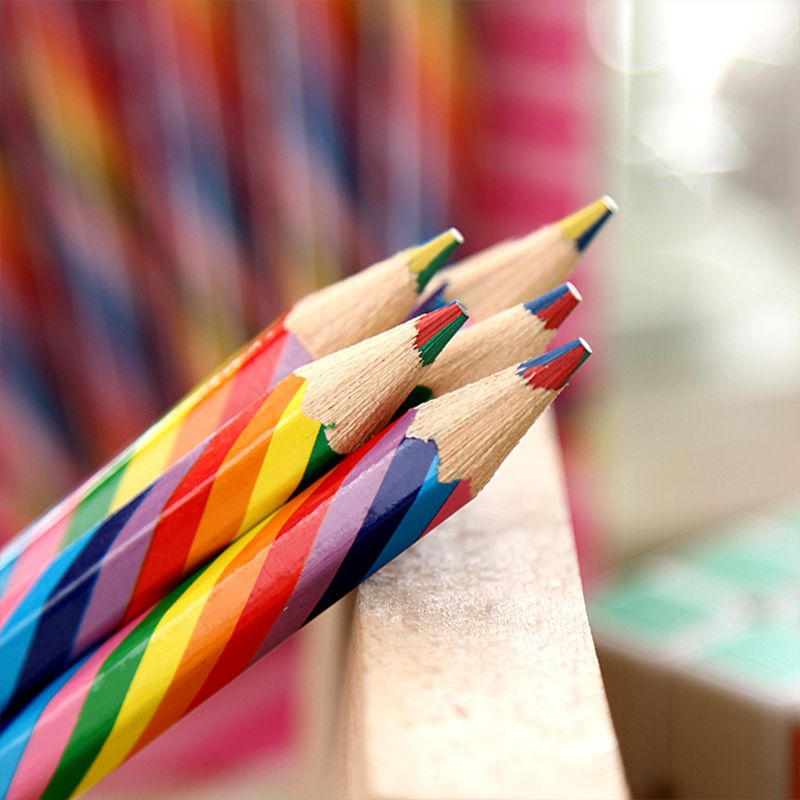 Children's Rainbow Color Pencils (4 pcs)