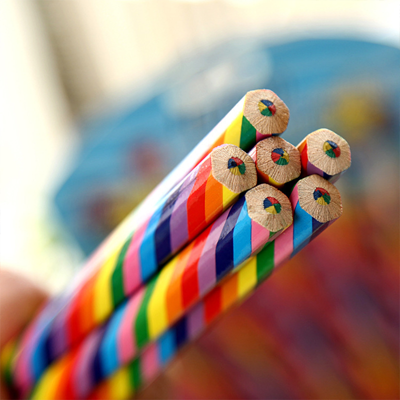 Children's Rainbow Color Pencils (4 pcs)