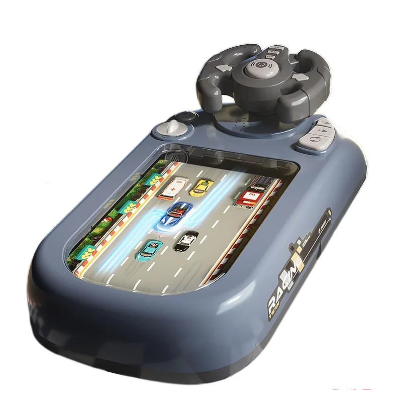 Children's Steering Wheel Driving Toys Dodge Vehicle Electronic Simulation Racing Adventure Game Console Kid Toys Cool Children's Steering Wheel Driving Toys Dodge Vehicle Electronic Simulation Racing Adventure Game Console Kid Toys Cool