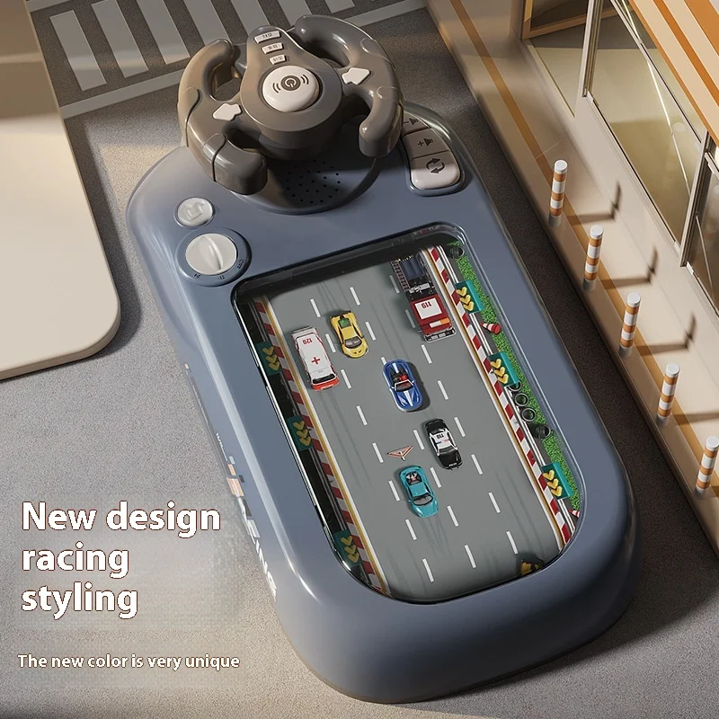 Children's Steering Wheel Driving Toys Dodge Vehicle Electronic Simulation Racing Adventure Game Console Kid Toys Cool Children's Steering Wheel Driving Toys Dodge Vehicle Electronic Simulation Racing Adventure Game Console Kid Toys Cool