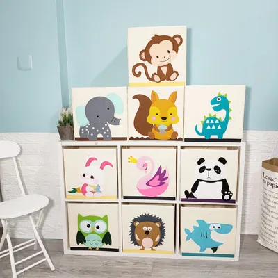 Children's Storage Box Collapsible Organizer Children's Storage Box Collapsible Organizer