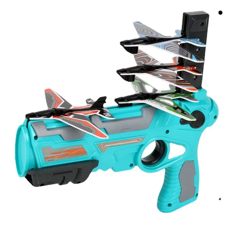 Children's Toy Ejection Aircraft Shooting Game Outdoor Parent-child Sports Toy Boy Gift Shooting Aircraft Set Children's Toy Ejection Aircraft Shooting Game Outdoor Parent-child Sports Toy Boy Gift Shooting Aircraft Set