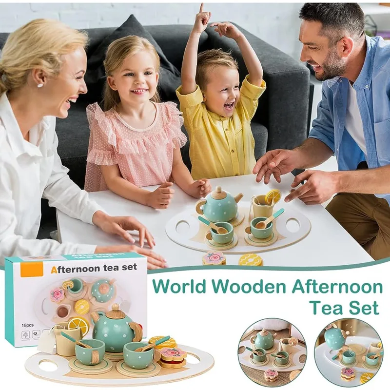 Childrens Wooden Tea Set Toys Childrens Wooden Tea Set Toys