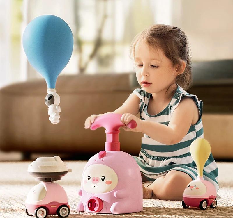 Childs Balloon Launcher Toys Educational Inertial Air Power Balloon Car Tower Science Toys For Children NewYear Gift Childs Balloon Launcher Toys Educational Inertial Air Power Balloon Car Tower Science Toys For Children NewYear Gift