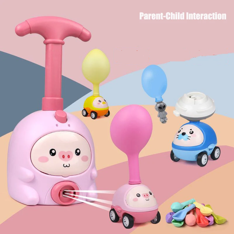 Childs Balloon Launcher Toys Educational Inertial Air Power Balloon Car Tower Science Toys For Children NewYear Gift Childs Balloon Launcher Toys Educational Inertial Air Power Balloon Car Tower Science Toys For Children NewYear Gift