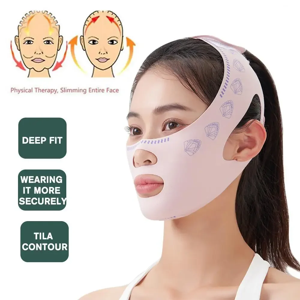 Chin Cheek Slimming Bandage V Shaper V Line Lifting Mask Face Lifting Anti Wrinkle Strap Band Sleeping Mask Beauty