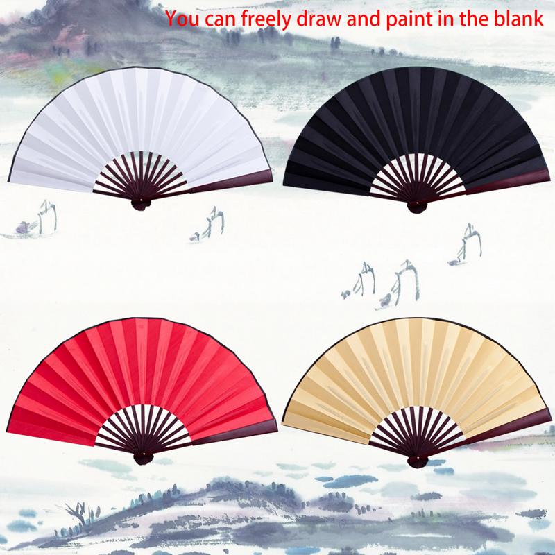 Chinese Fan Blank Silk Cloth Chinese Fan Blank Silk Cloth