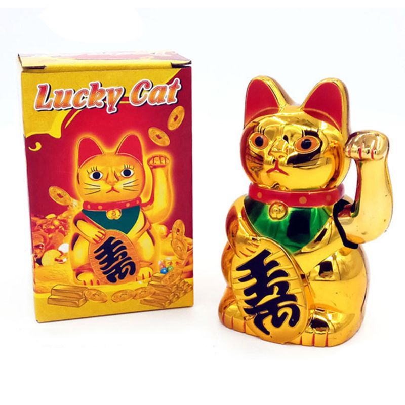 Chinese Lucky Cat Gold Waving Cat Chinese Lucky Cat Gold Waving Cat