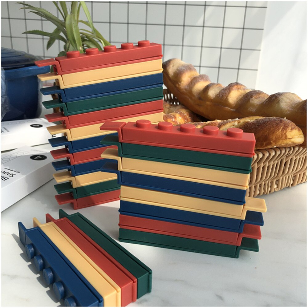 Chip Bag Clips Toy Block Style Sealers (4pcs) Chip Bag Clips Toy Block Style Sealers (4pcs)