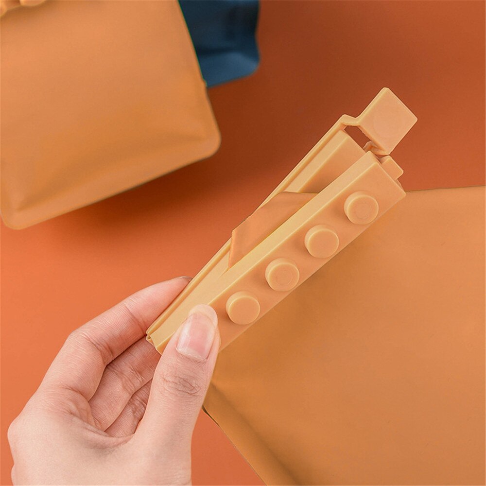 Chip Bag Clips Toy Block Style Sealers (4pcs) Chip Bag Clips Toy Block Style Sealers (4pcs)