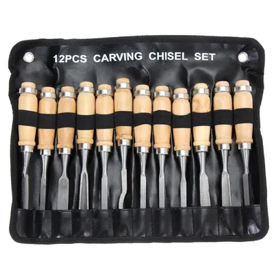 Chisel Set 12PC Wood Carving Tools Chisel Set 12PC Wood Carving Tools
