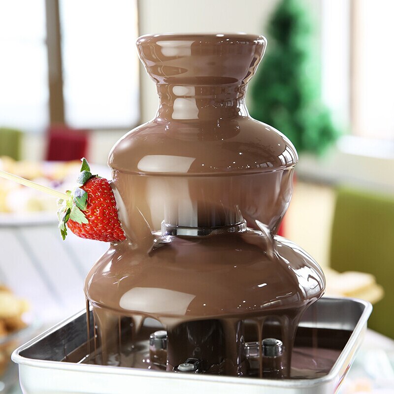 Chocolate Fountain Machine Three Tier Fondue Chocolate Fountain Machine Three Tier Fondue