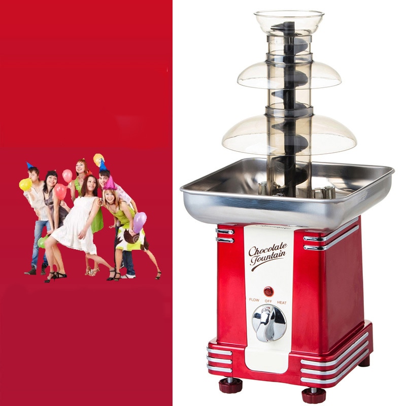 Chocolate Fountain Machine Three Tier Fondue Chocolate Fountain Machine Three Tier Fondue
